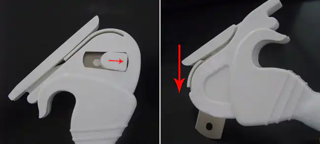 ambio de hoja en Cutter con Mango Cortador Suelo de Banners