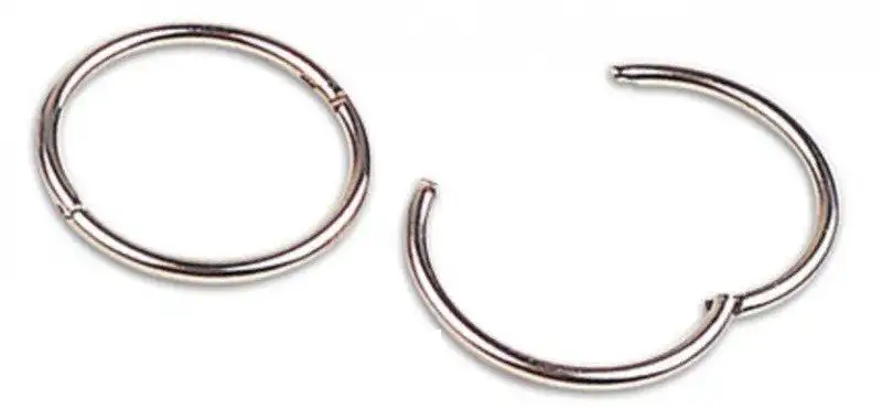 Anilla metálica articulada