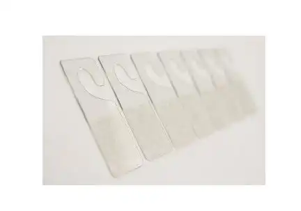 etiquetas adhesivas con gancho