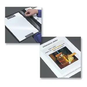 Bolsillo Porta Folios Autoadhesivo