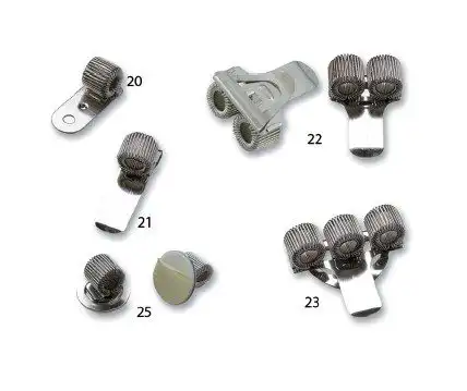 Sujetabolígrafos Metálico