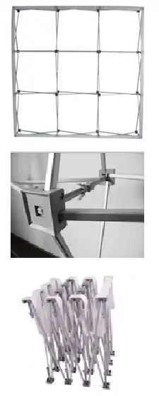 display pop up premium velcro