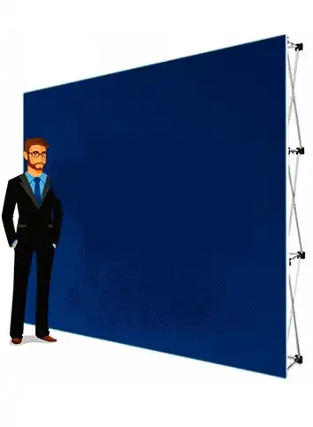 Display pop up premium velcro