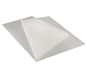 metacrilato de extrusión blanco opaco