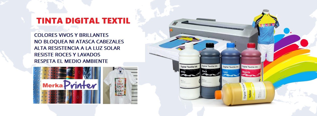Tinta para Plotter DTG Textil