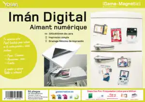 Film imantado no imprimible