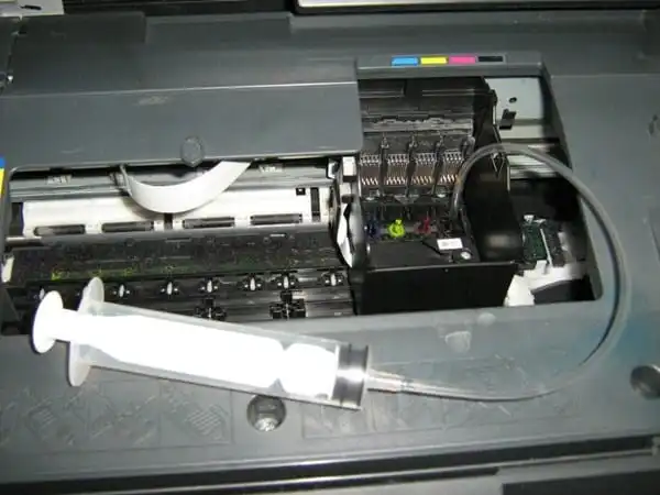 limpiador para capping y damper ecosolvente con jeringa