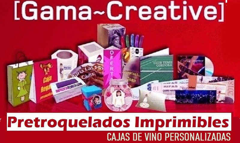 cajas de vino personalizadas gama creative