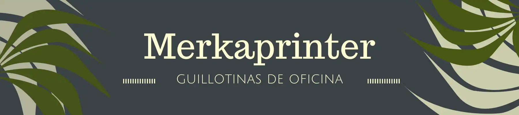 Guillotinas para cortar papel