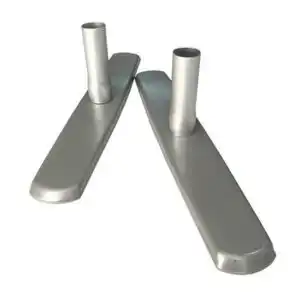 Pies expositor De Pie Fijo 100x200cm