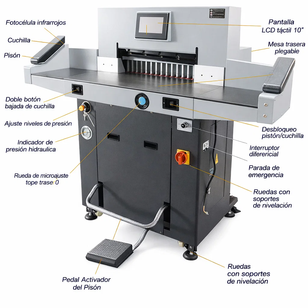Guillotina Eléctrica Yosan GH 720