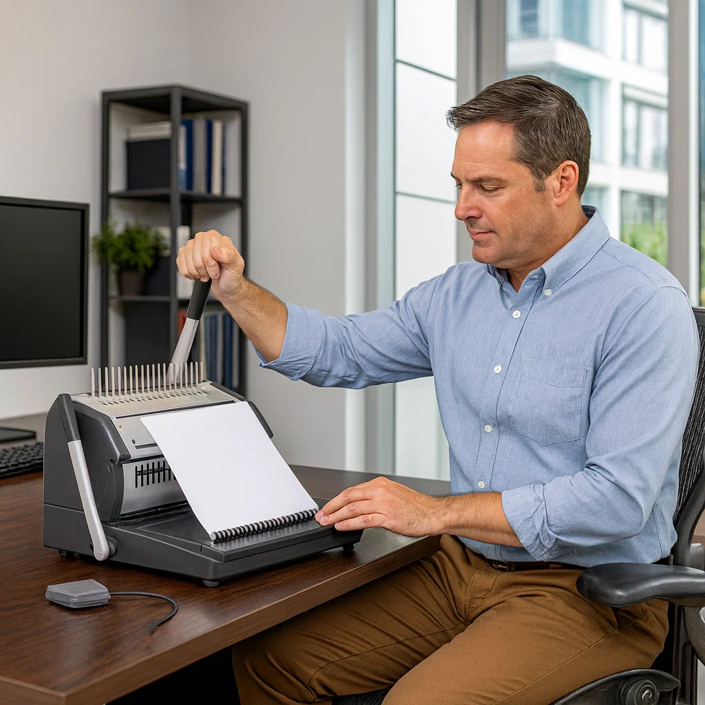 Encuadernadora Eléctrica Yosan Combo