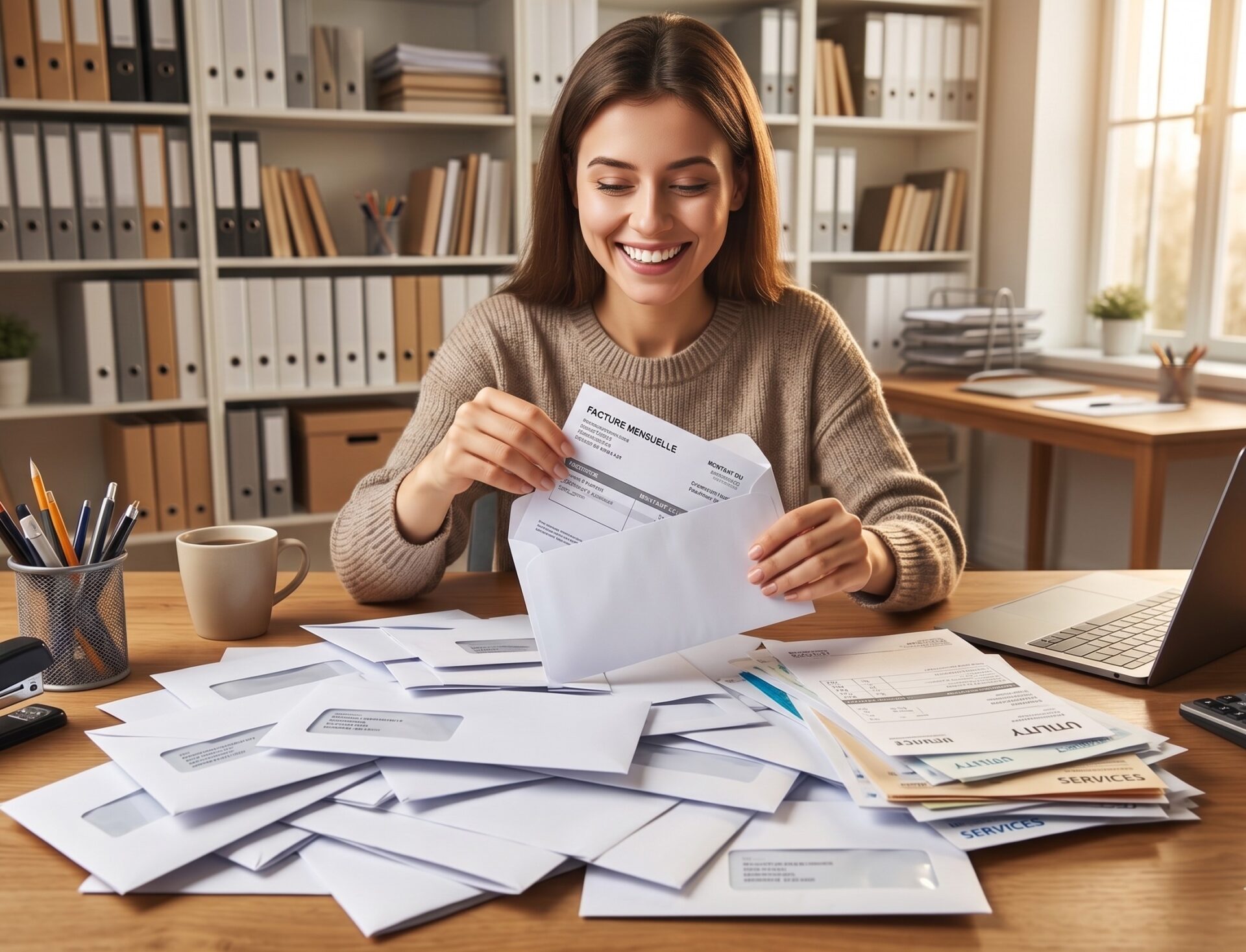 sobres autocierre para facturas 