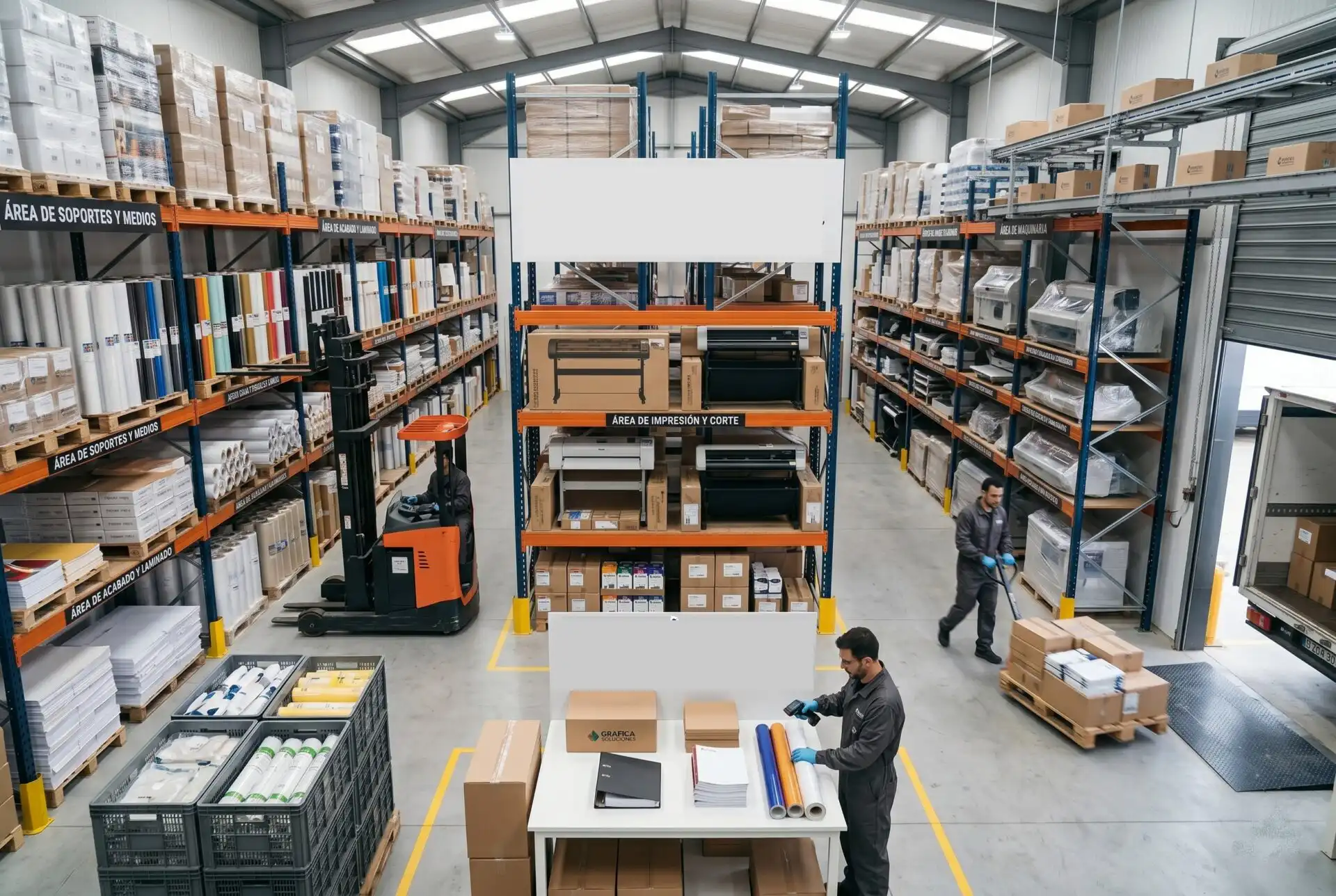 Material profesional para imprentas