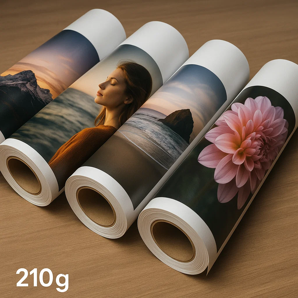 papel fotoglossy semimate
