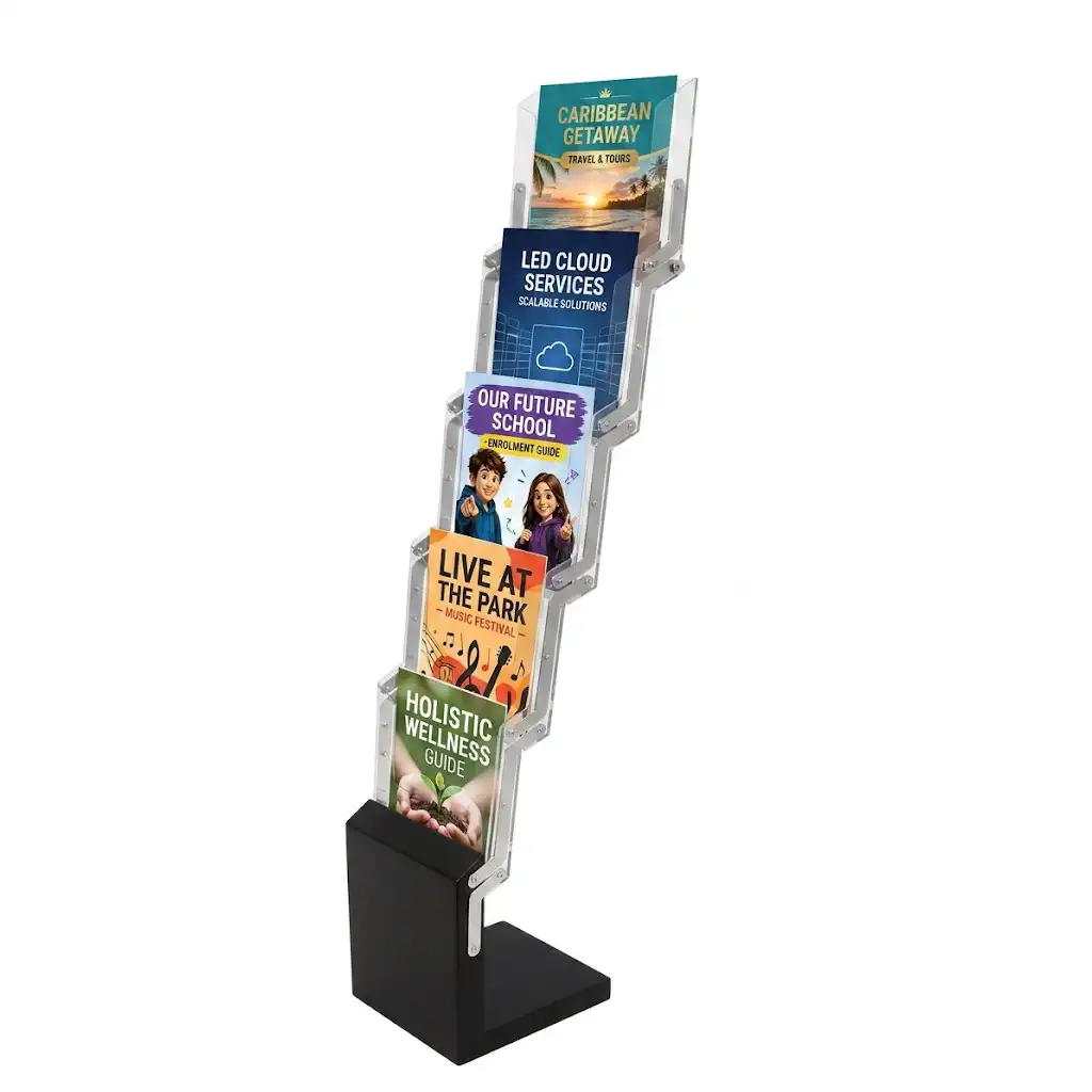 Portafolletos Extensible A4