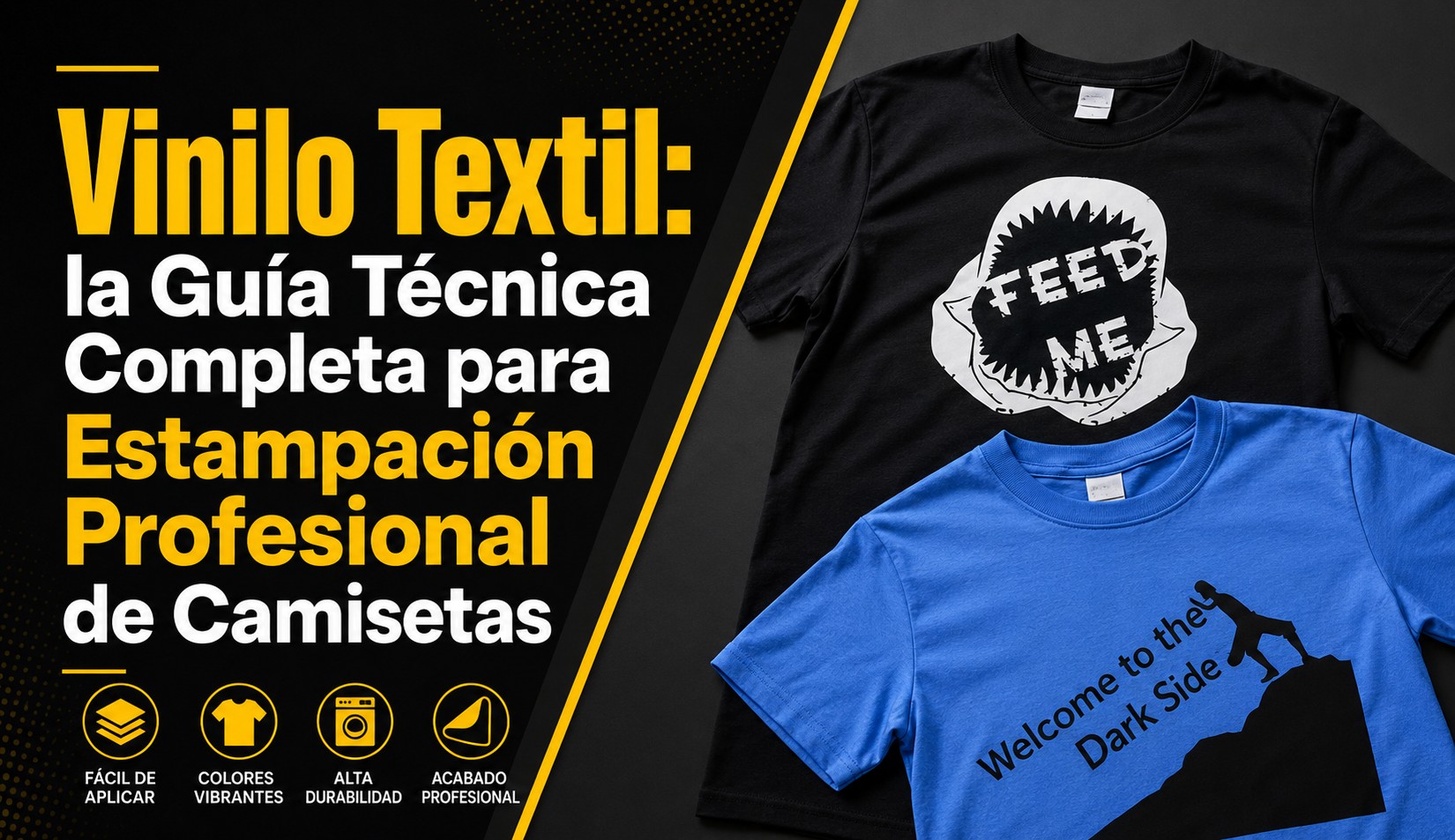 Vinilo Textil: la Guía Técnica Completa para Estampación Profesional de Camisetas