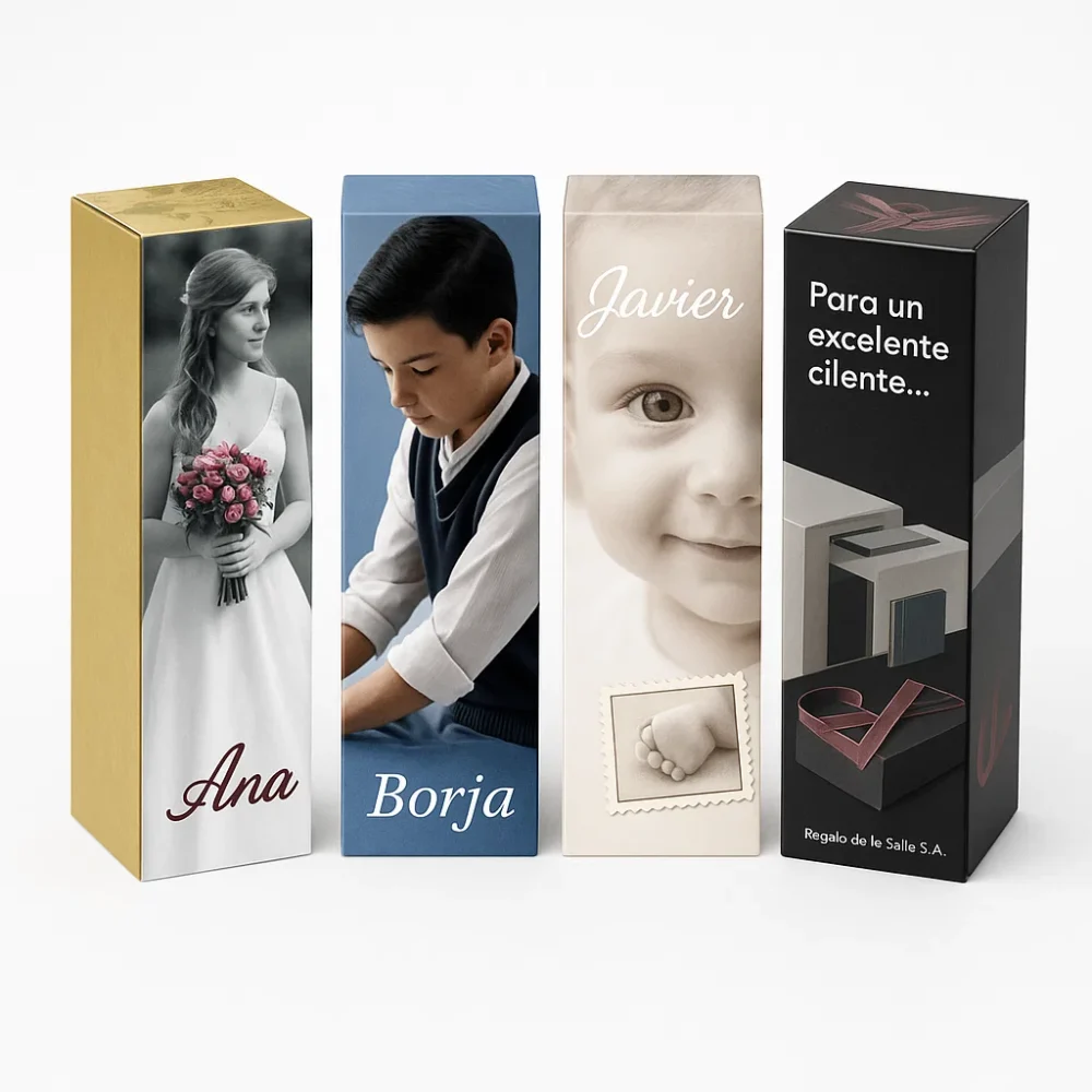 Caja de Vino Personalizable