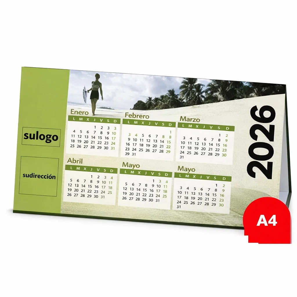 Calendario Pirámide A4