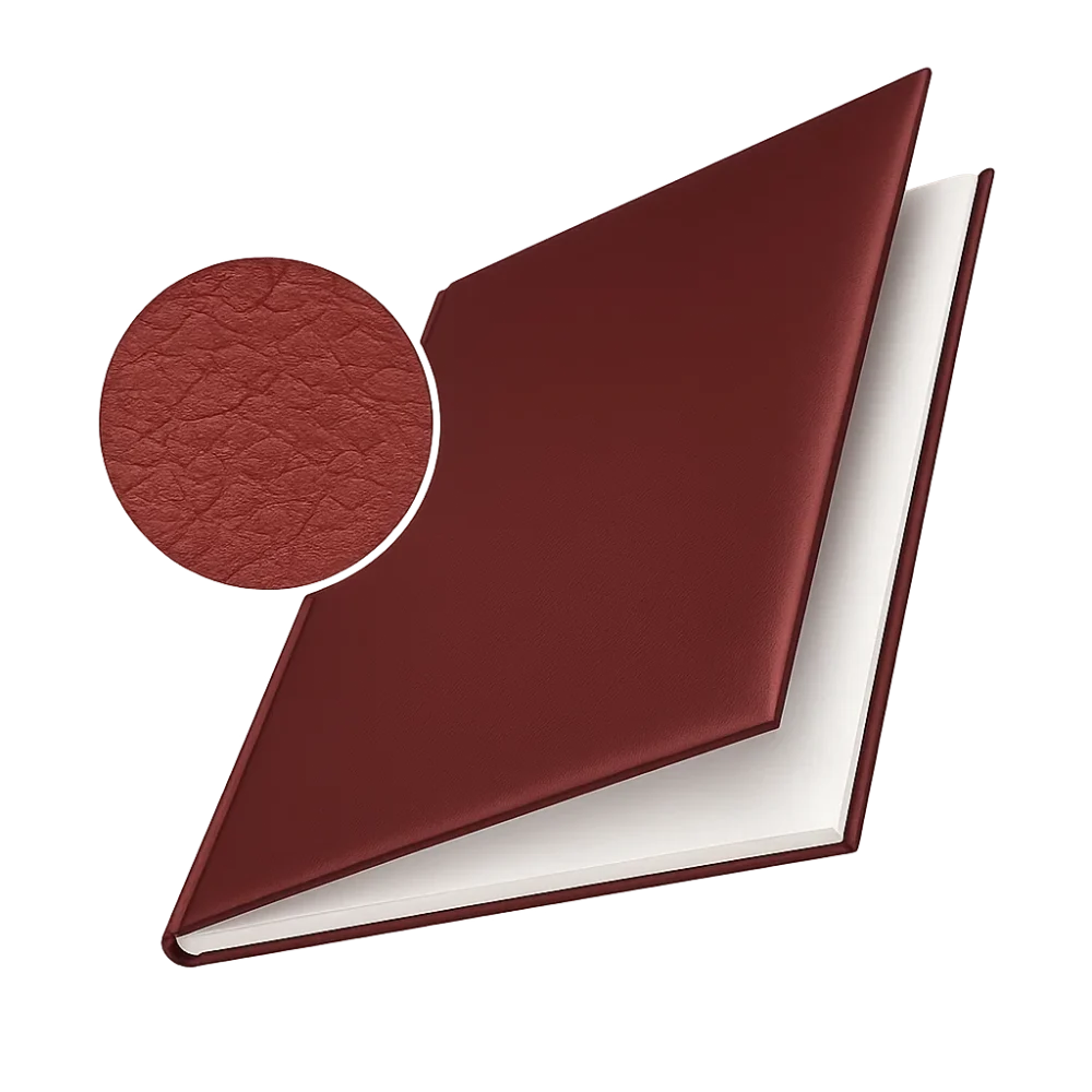 carpeta channel rojo burdeos