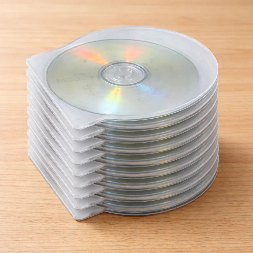 estuche concha para cd resistente para envíos