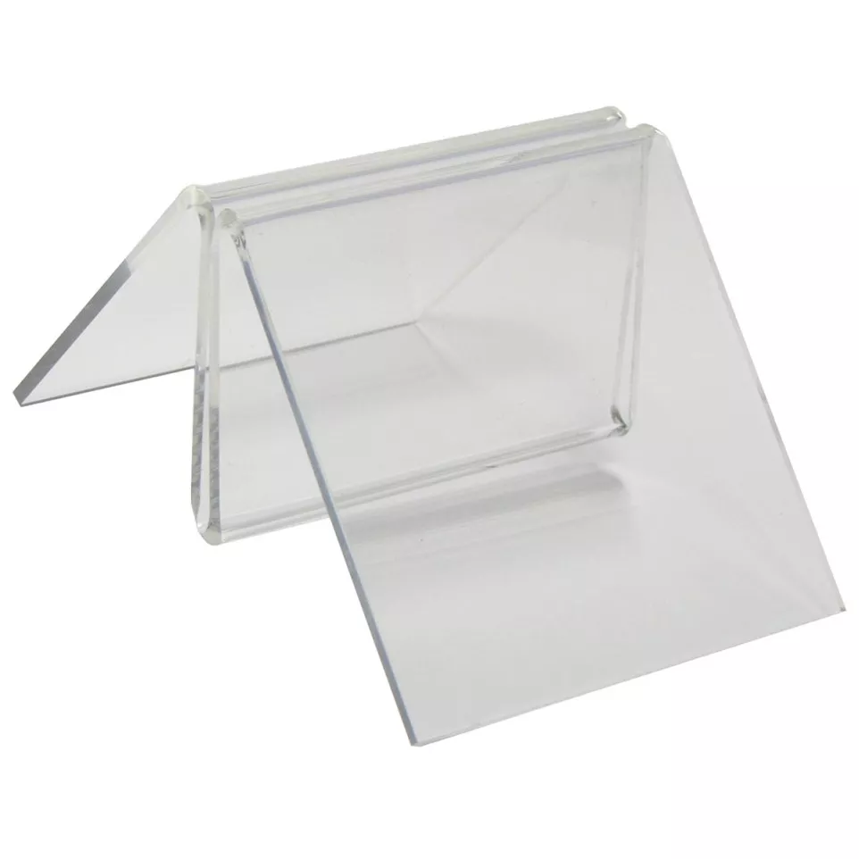 clip sujeta menú transparente para restaurante