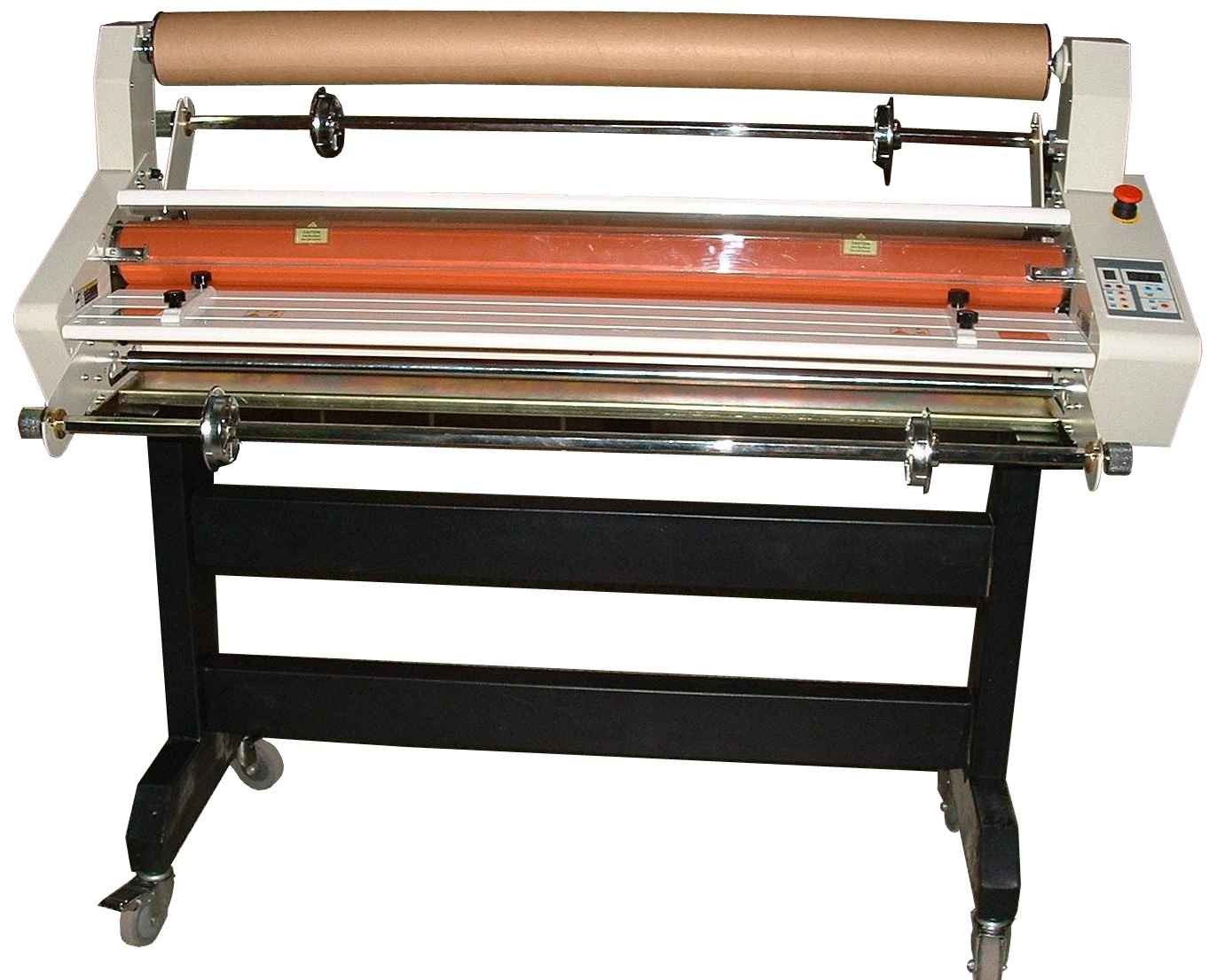 Laminadora Yosan DH 1100 de gran formato con ancho 1050 mm y 4 rodillos para laminado profesional