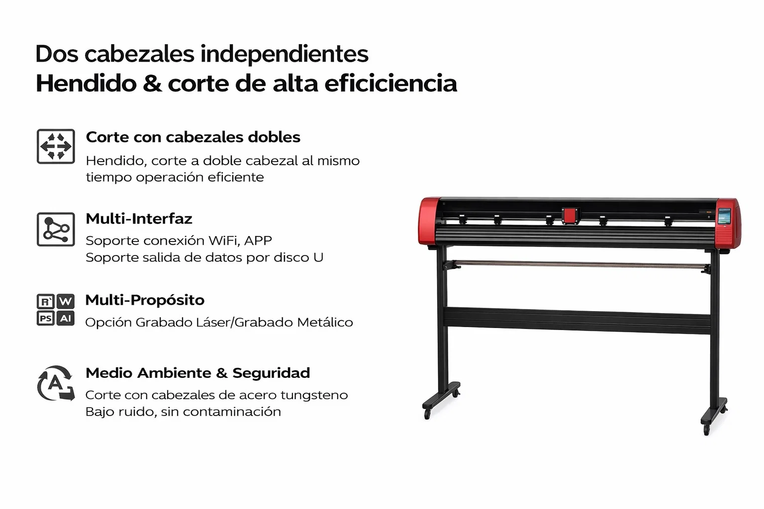 plotter doble cabezal