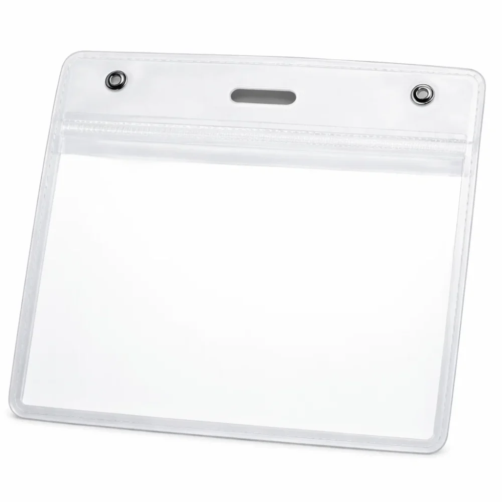 porta tarjetas reutilizable