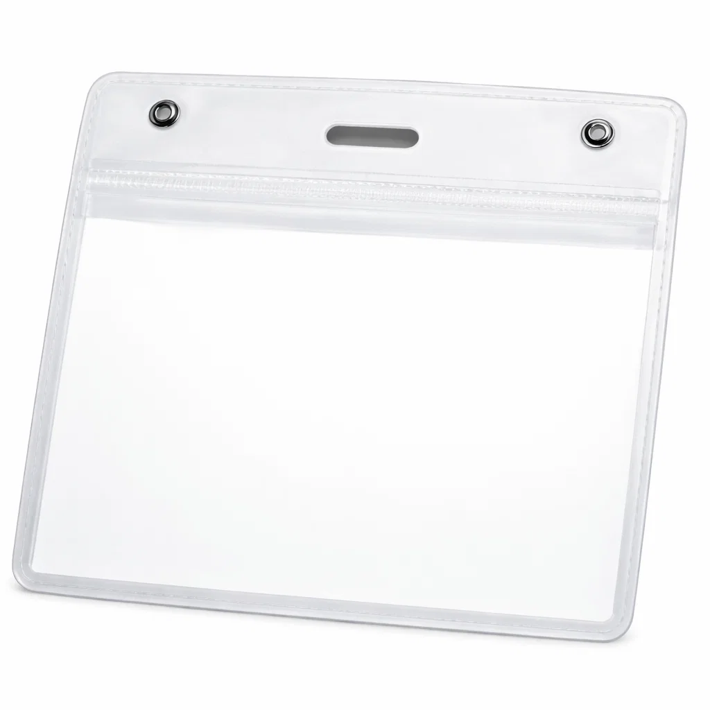 porta tarjetas reutilizable