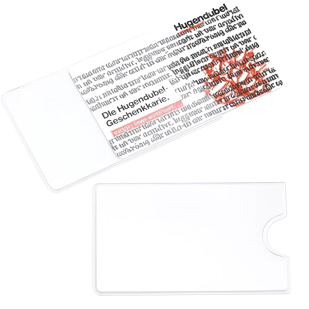 porta tarjetas con uñero
