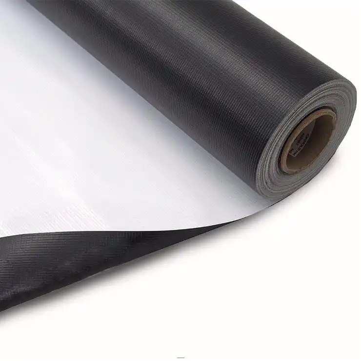 Lona frontlit trasera negra