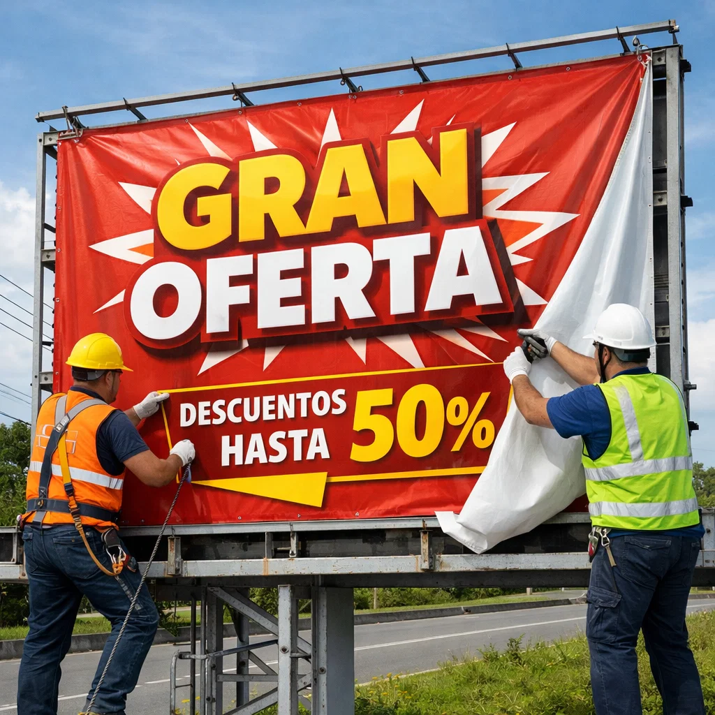 lona frontlit económica gran formato