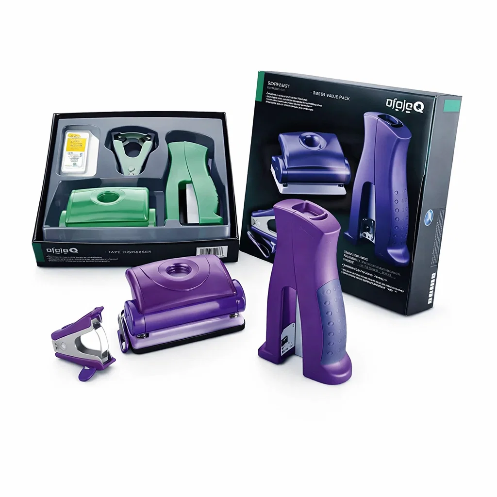 pack grapadora oficina yosan 6010 con taladro y quitagrapa