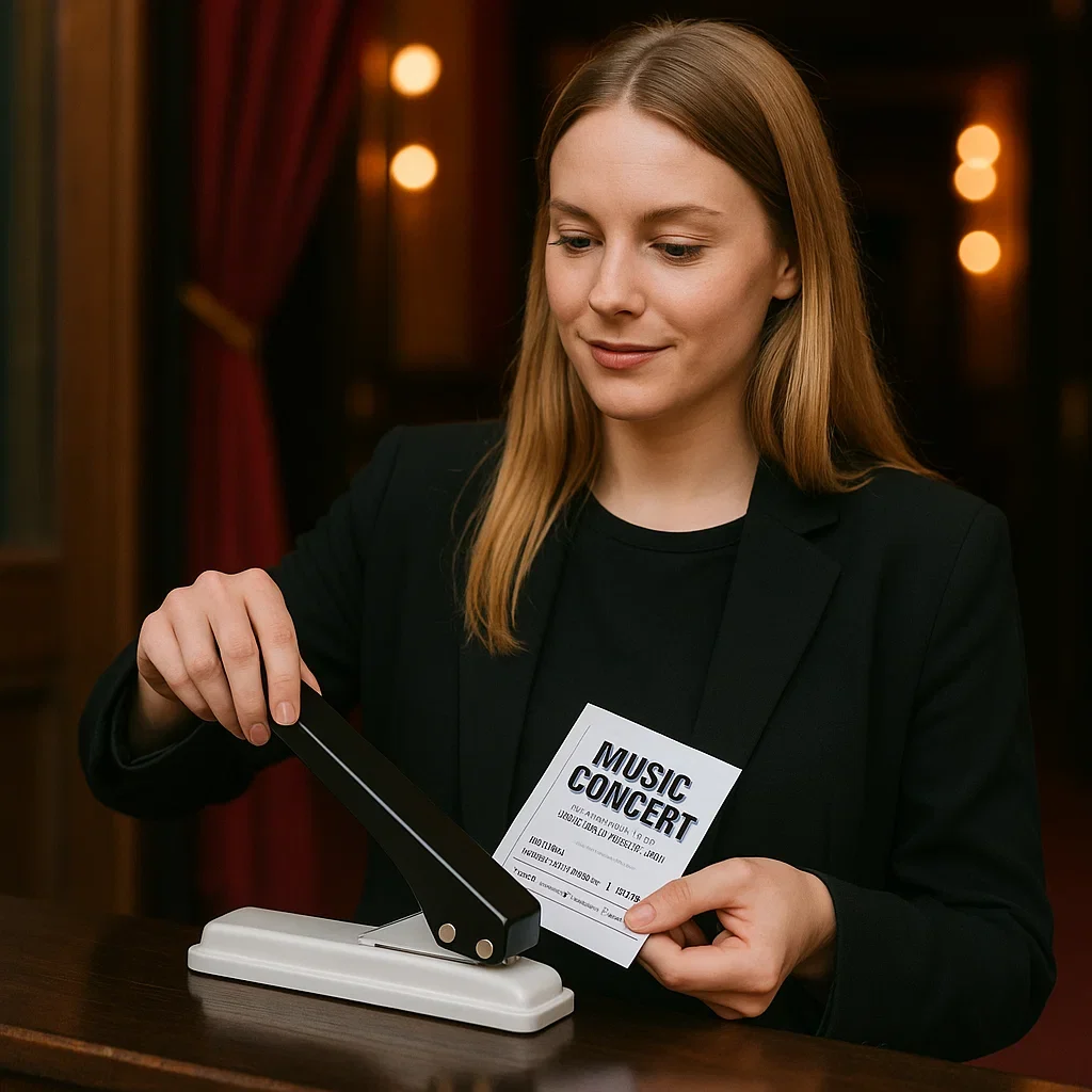 Perforadora de Tarjetas ID