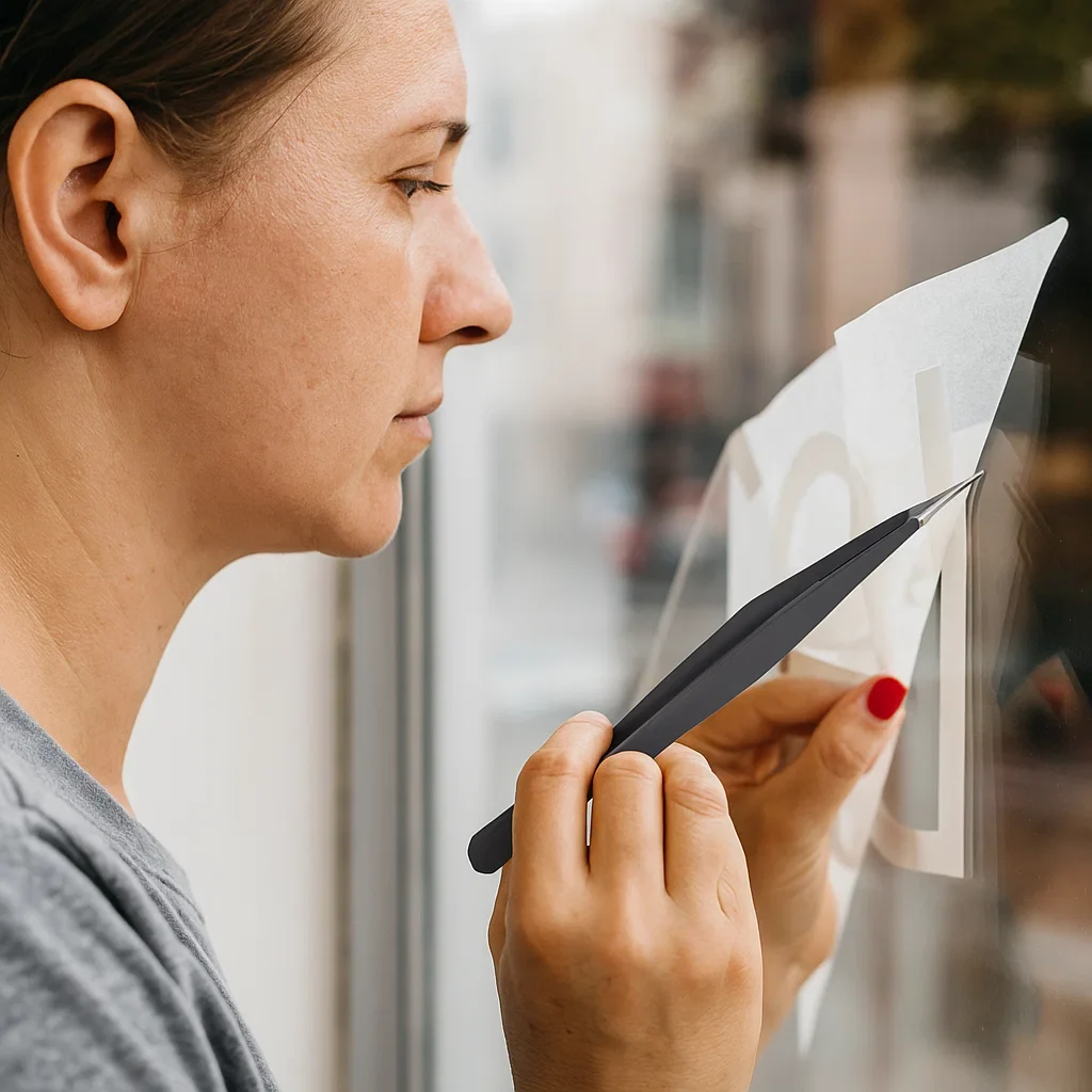 Pinzas de Precisión Para Colocación de Vinilos