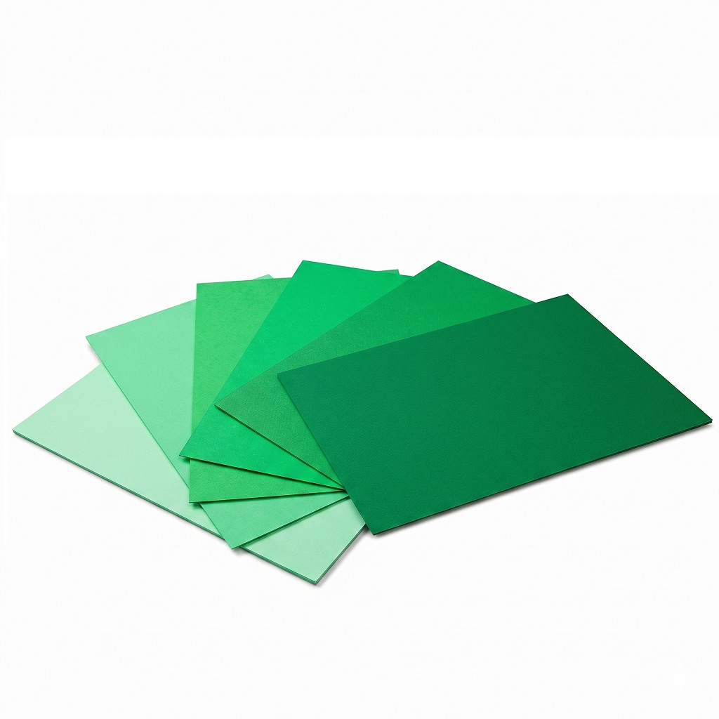 pvc fotoluminescente verde