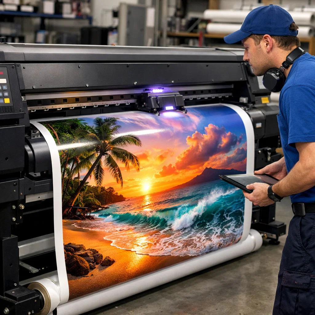 vinilo polimérico laminado Uviprint 50 metros